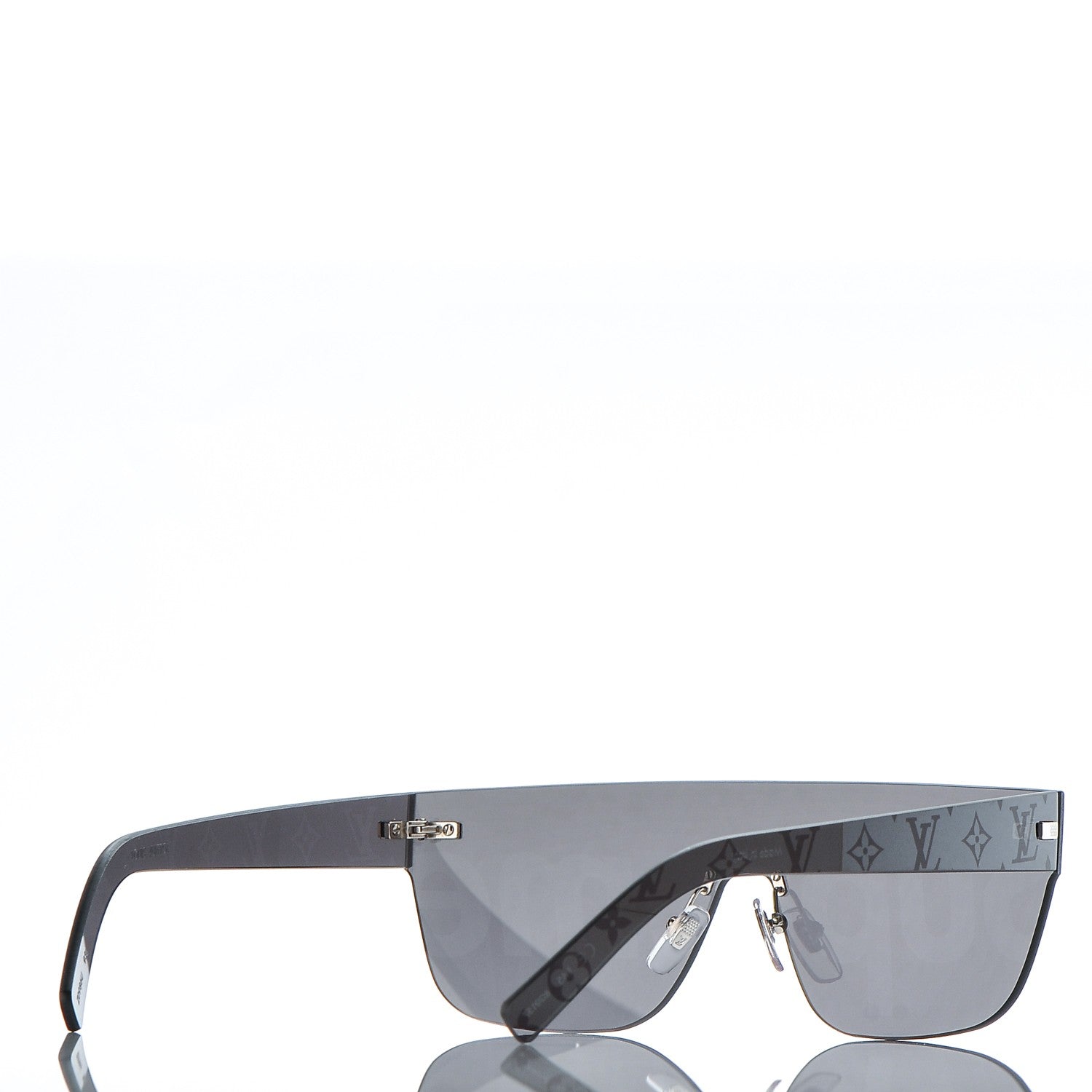 Louis Vuitton X SUPREME City Mask Sunglasses Black 4 of 8