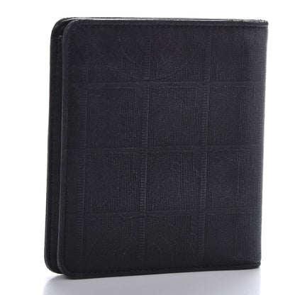 Chanel Embossed Lambskin Travel Bi-Fold Wallet Black 4 of 12