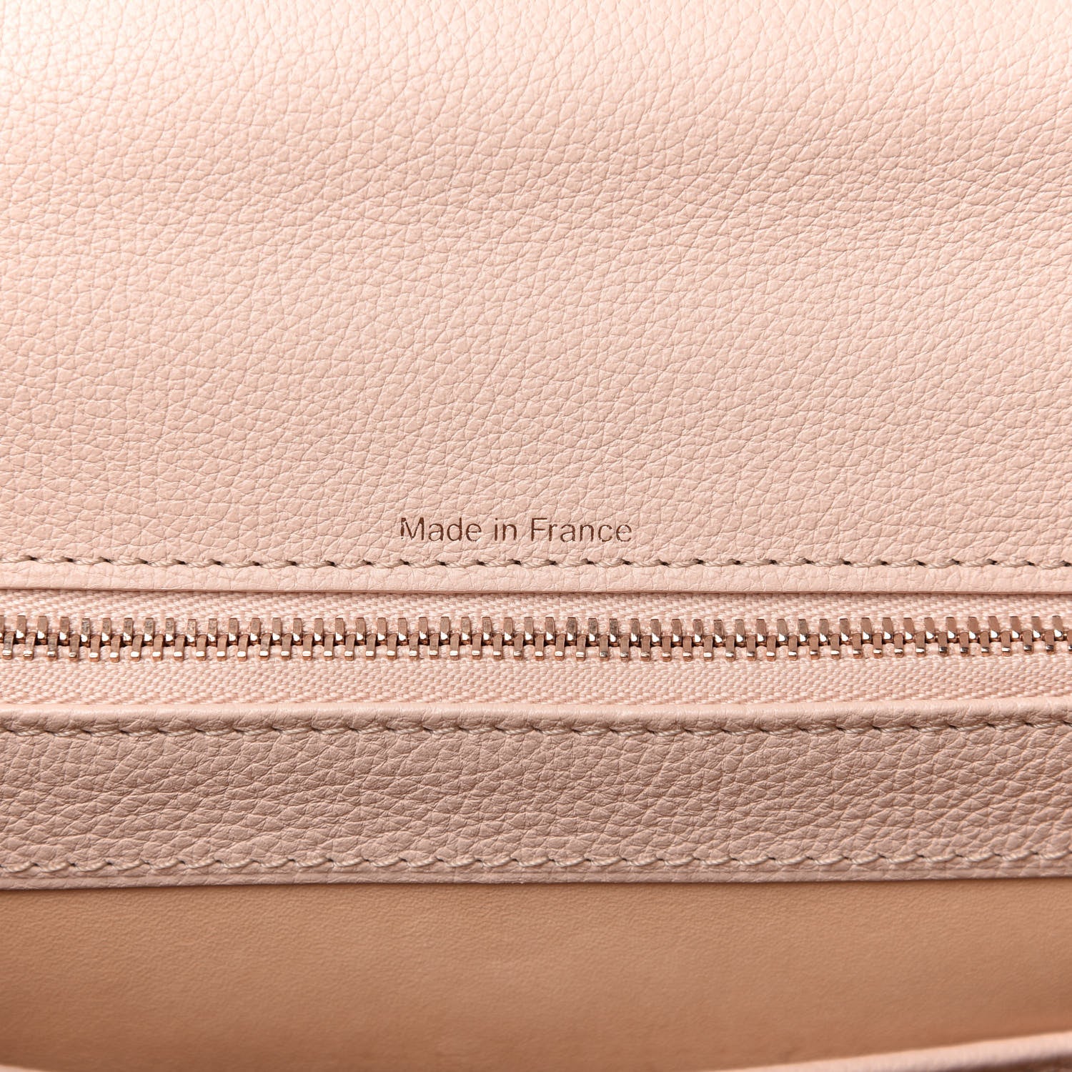 Delvaux Grained Calfskin MM Brillant Satchel Nude 6 of 8
