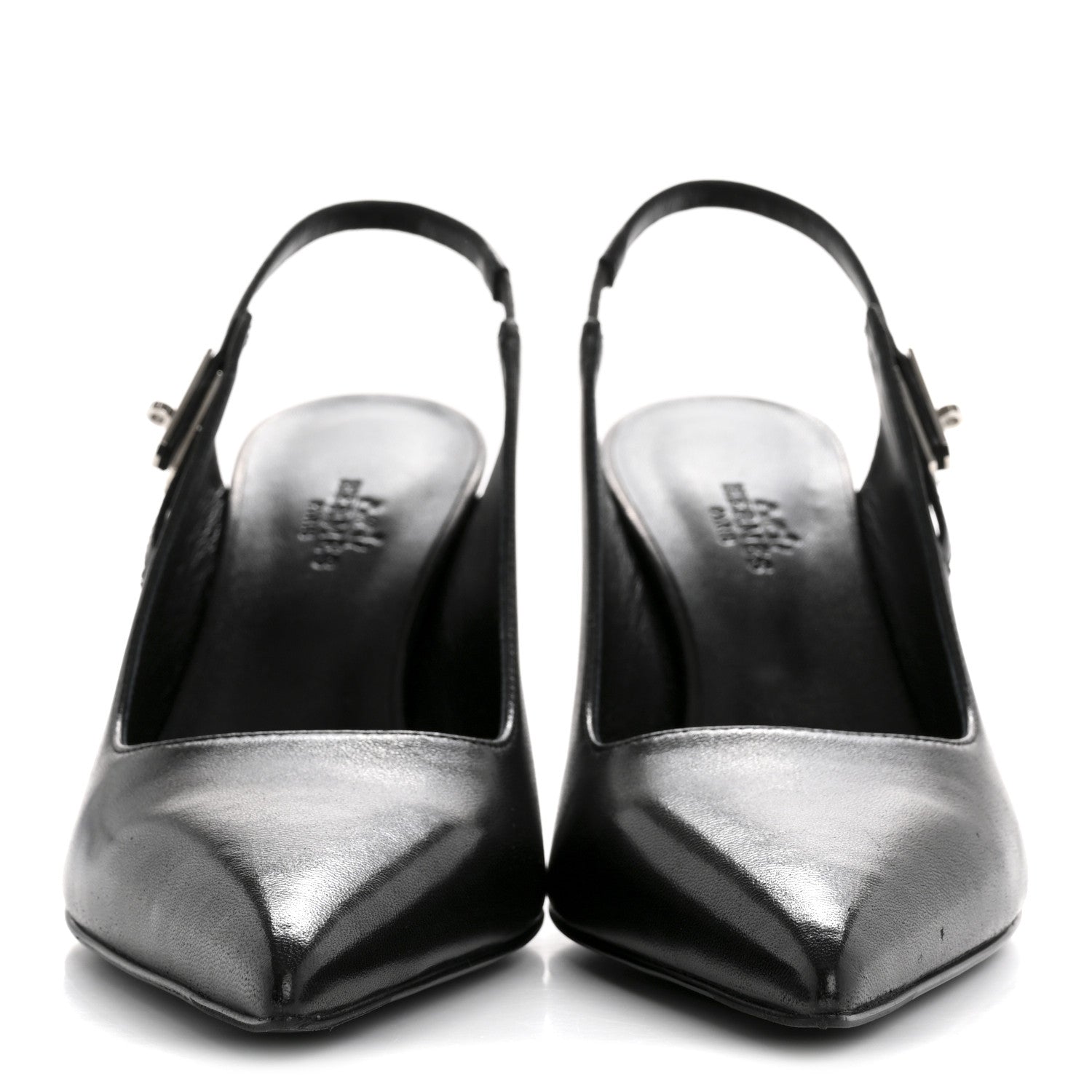 Hermes Nappa Lover 80 Pumps 39.5 Black 3 of 10