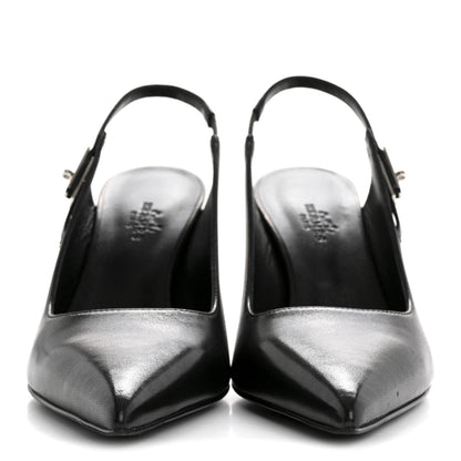 Hermes Nappa Lover 80 Pumps 39.5 Black 3 of 10