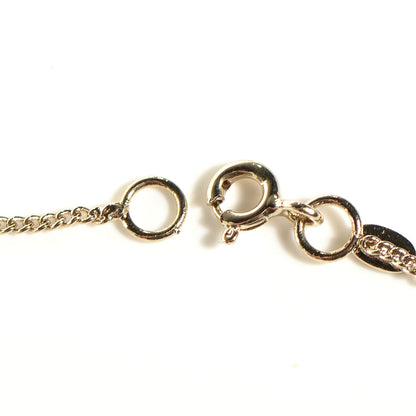 Chanel Enamel Heart CC Charm Necklace Gold 6 of 7