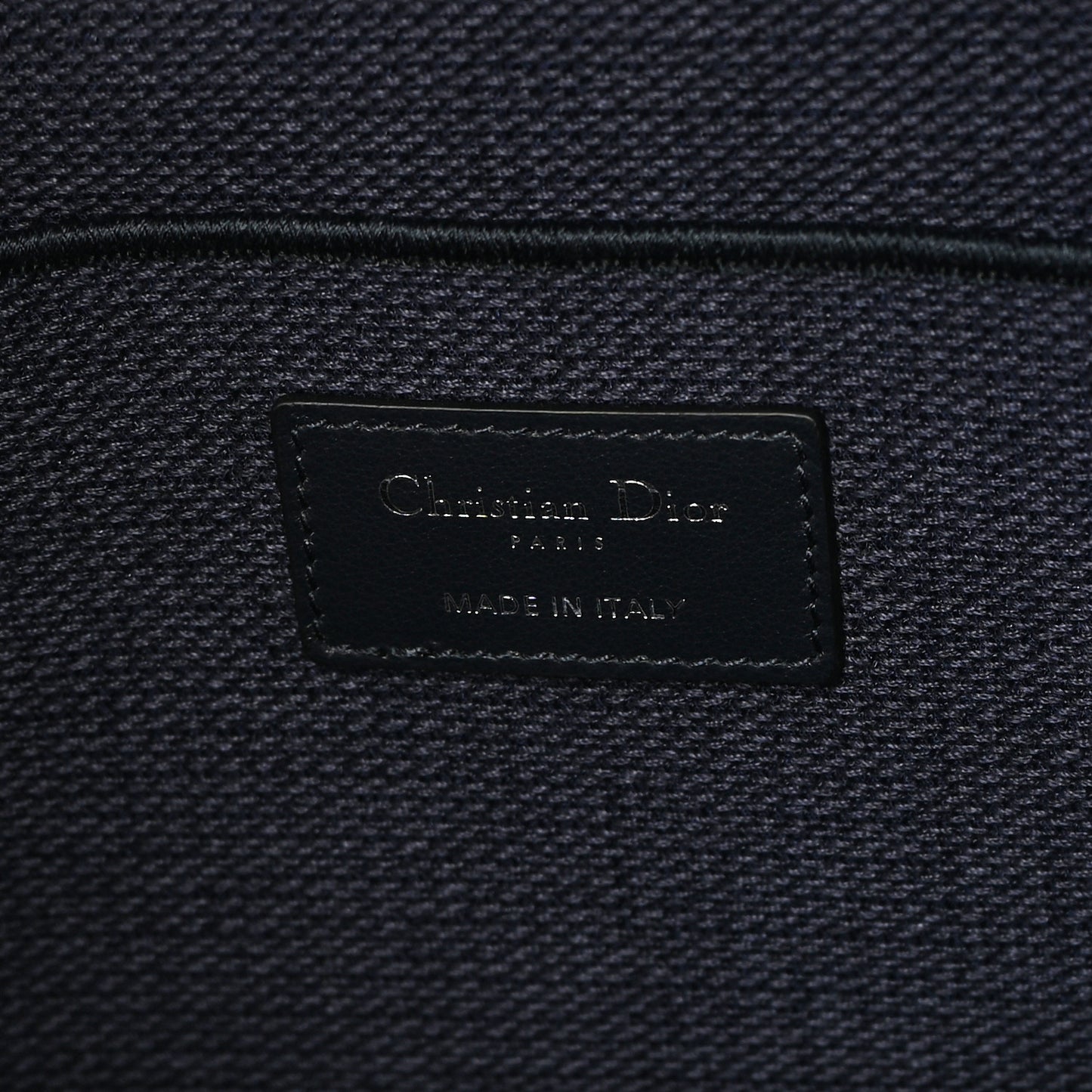 Oblique Diortravel Vanity Case Blue