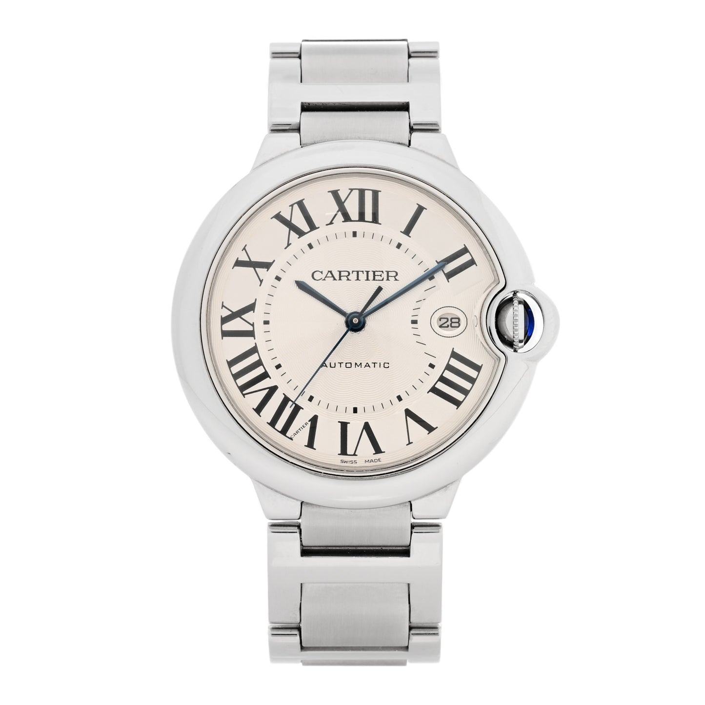 Stainless Steel 42mm Ballon Bleu De Cartier Automatic Watch
