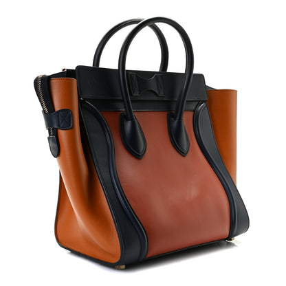 Celine Smooth Calfskin Mini Tri-Color Luggage Brick 2 of 14