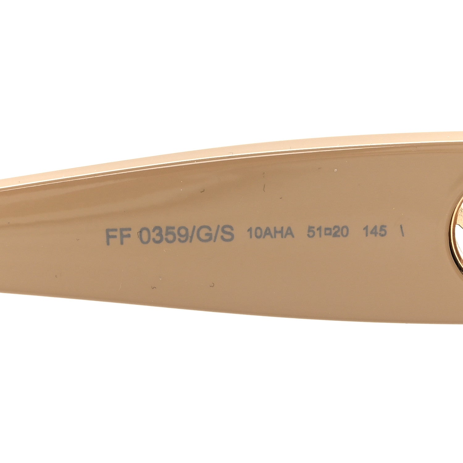 Fendi Acetate F is Fendi Sunglasses FF 0359/G/S Beige 6 of 6
