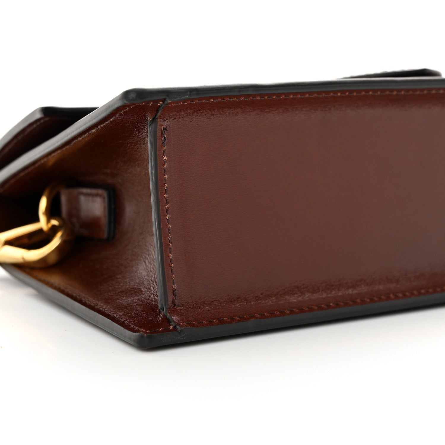 Jacquemus Smooth Calfskin Le Grand Bambino Dark Brown 8 of 13