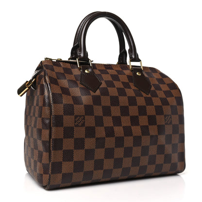 Louis Vuitton Damier Ebene Speedy 25 4 of 10