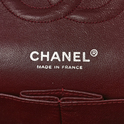 Chanel Lambskin Quilted Medium Double Flap Black 6 of 10