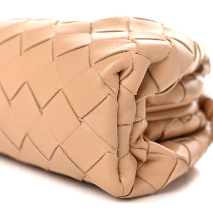 Bottega Veneta Nappa Intrecciato The Mini Pouch Almond 8 of 14