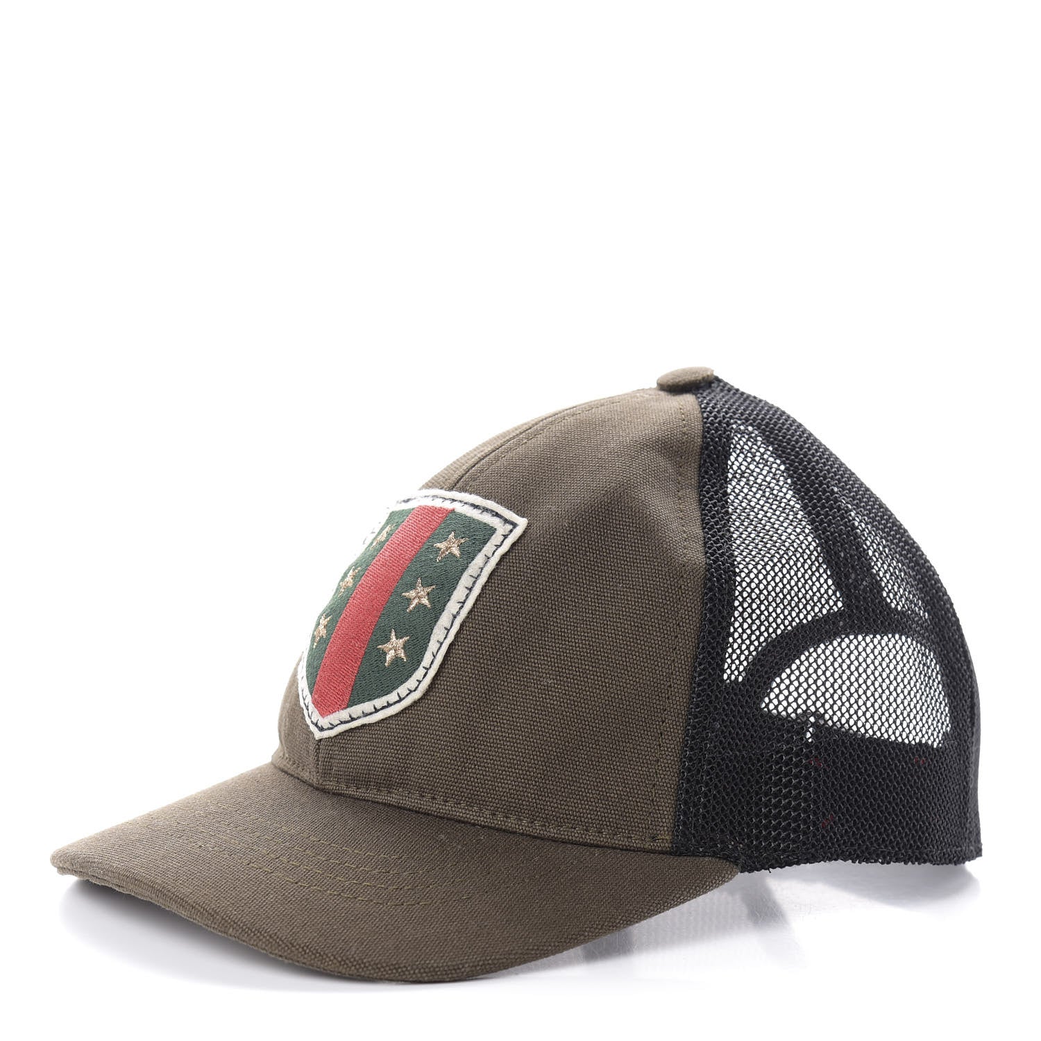 Gucci Cotton Baseball Hat Military Green 1 of 9