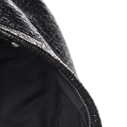 Saint Laurent Coated Canvas Hunting Backpack Black 10 of 20
