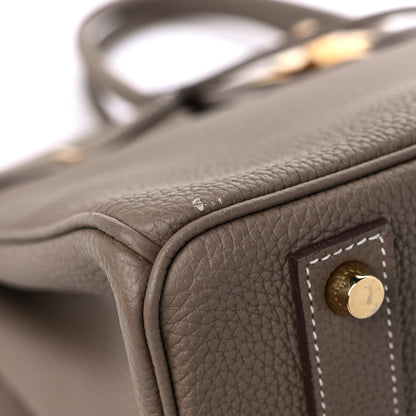 Hermes Togo Birkin 40 Etoupe 8 of 14