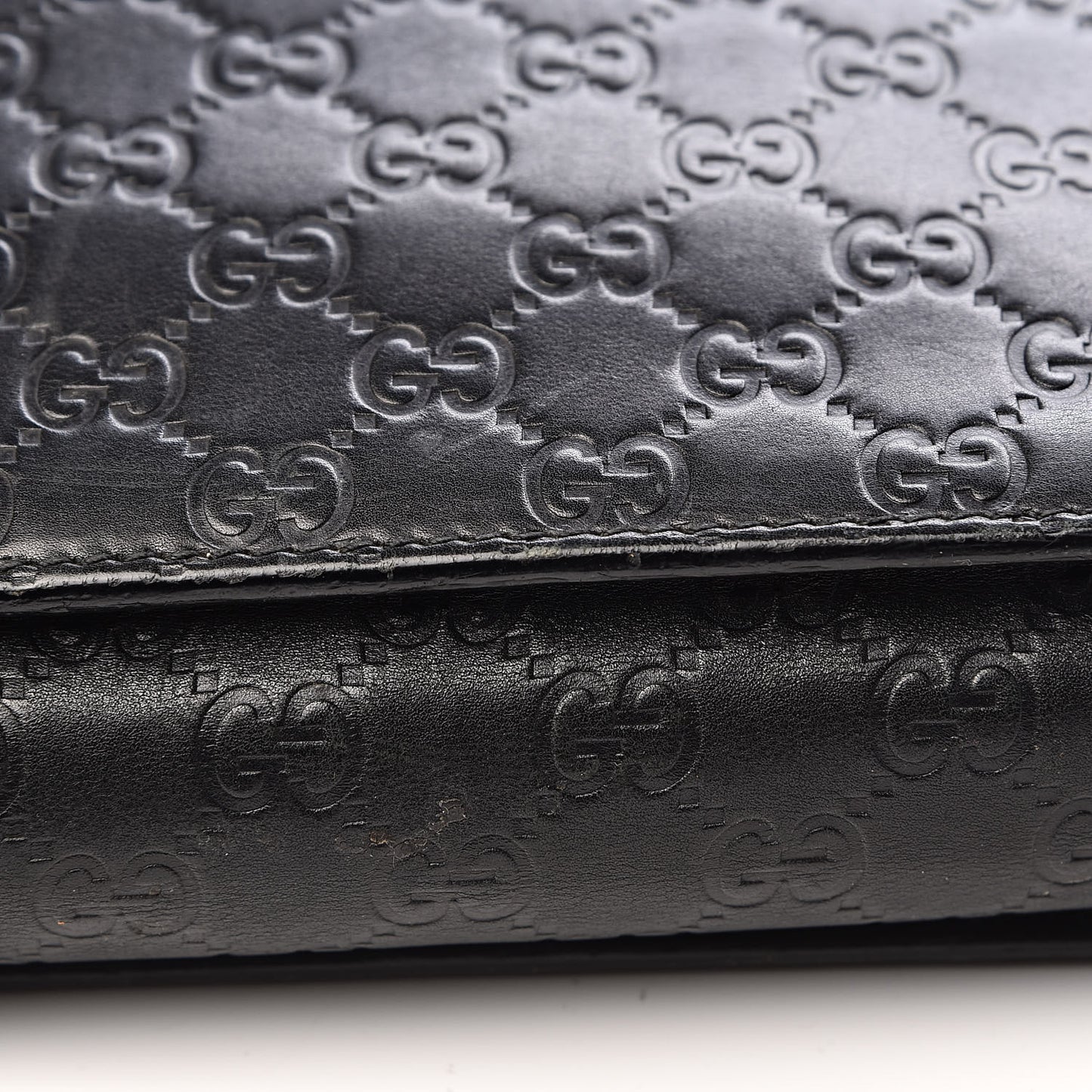 Guccissima Briefcase Black