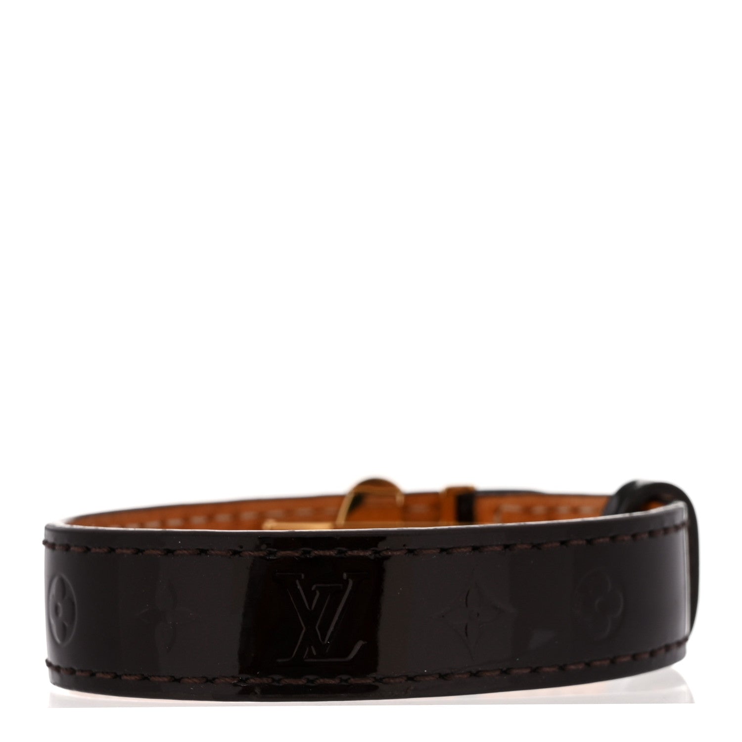 Louis Vuitton Vernis Wish Bracelet 17 Amarante 3 of 6