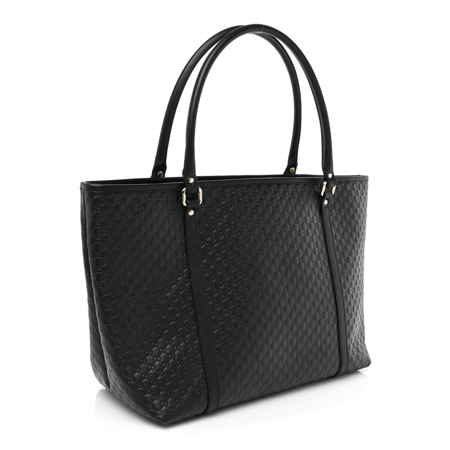Microguccissima Medium Joy Tote Black