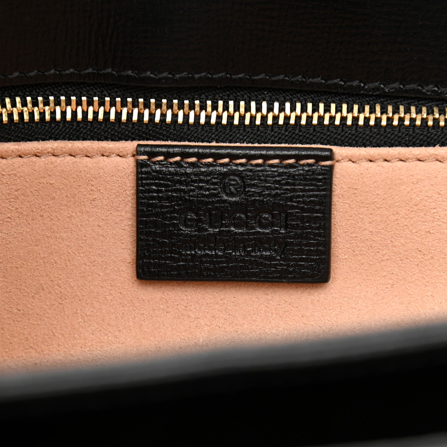 Gucci Azalea Calfskin Horsebit 1955 Shoulder Bag Black 6 of 13