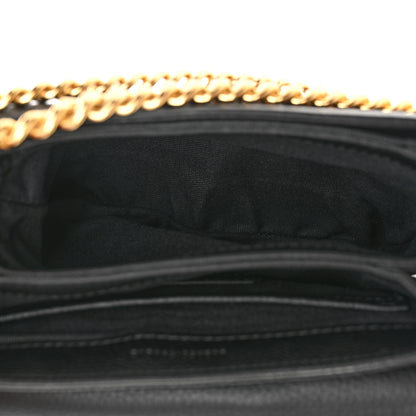 Alexander McQueen Calfskin Small Twin Skull Chain Crossbody Black 5 of 12