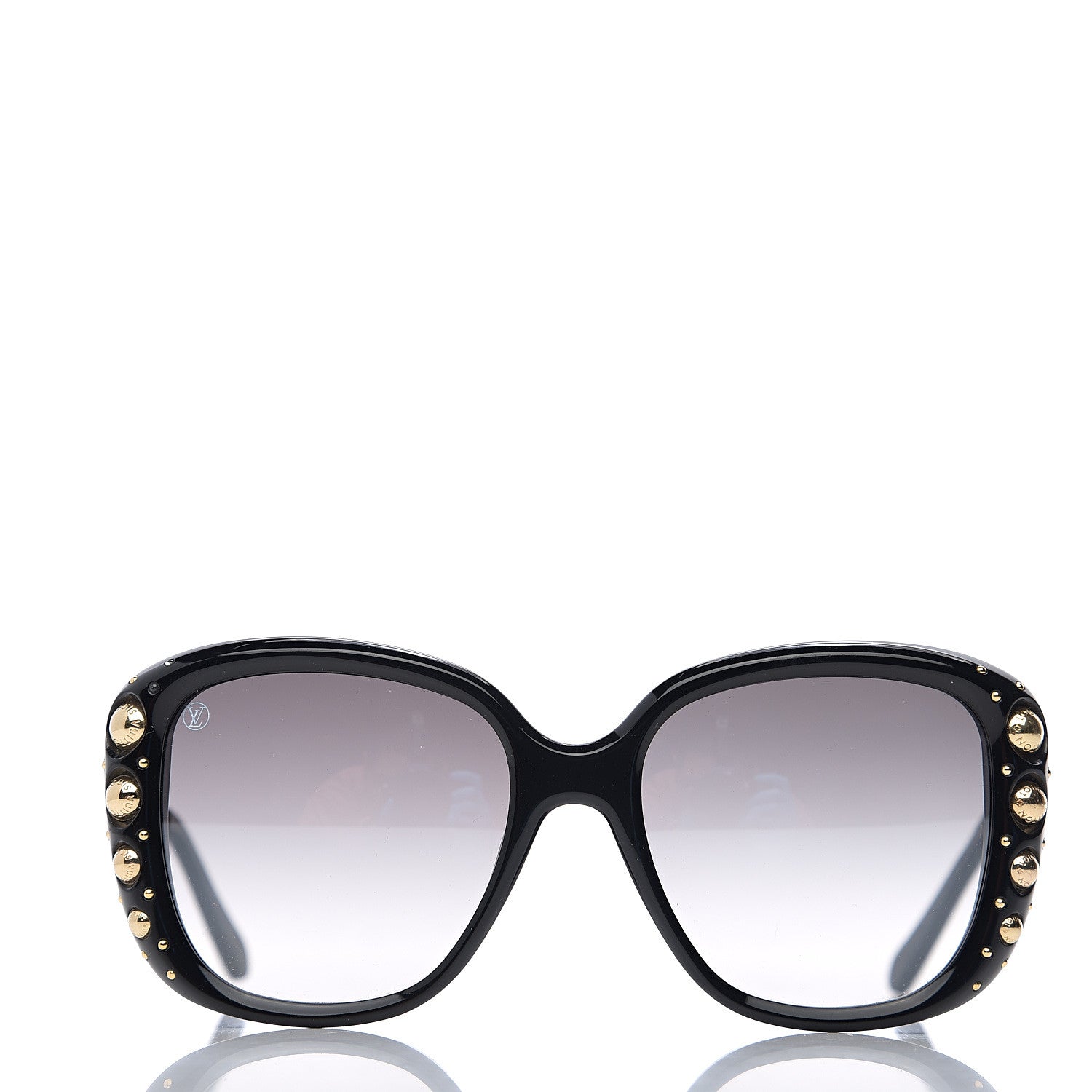 Louis Vuitton Oversized Studded Sunglasses Z1126W Black 2 of 10