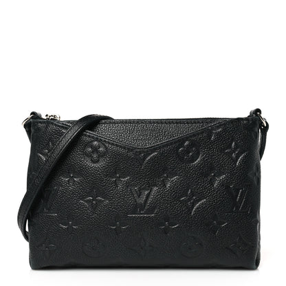 Louis Vuitton Empreinte Pallas Crossbody Black 1 of 8
