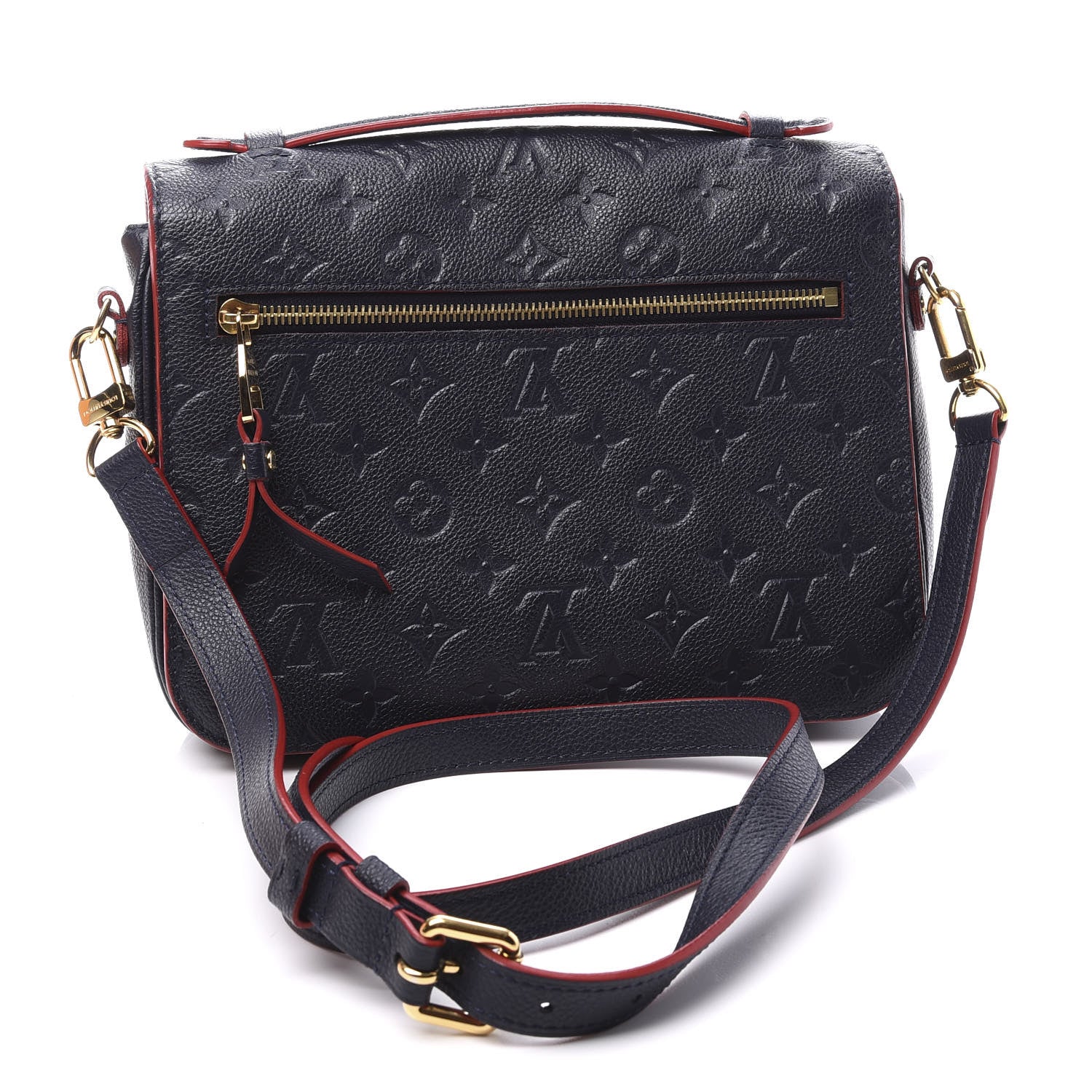 Louis Vuitton Empreinte Pochette Metis Marine Rouge 2 of 10