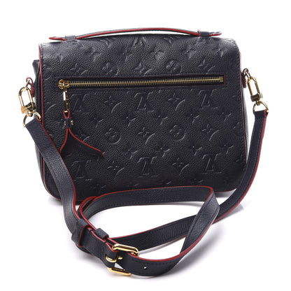 Louis Vuitton Empreinte Pochette Metis Marine Rouge 2 of 10