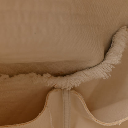 Bottega Veneta Nappa Intrecciato Canvas Fringe Maltinto Tote White 11 of 18