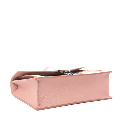 Burberry Grainy Calfskin Vintage Check Small Macken Crossbody Bag Ash Rose 4 of 14