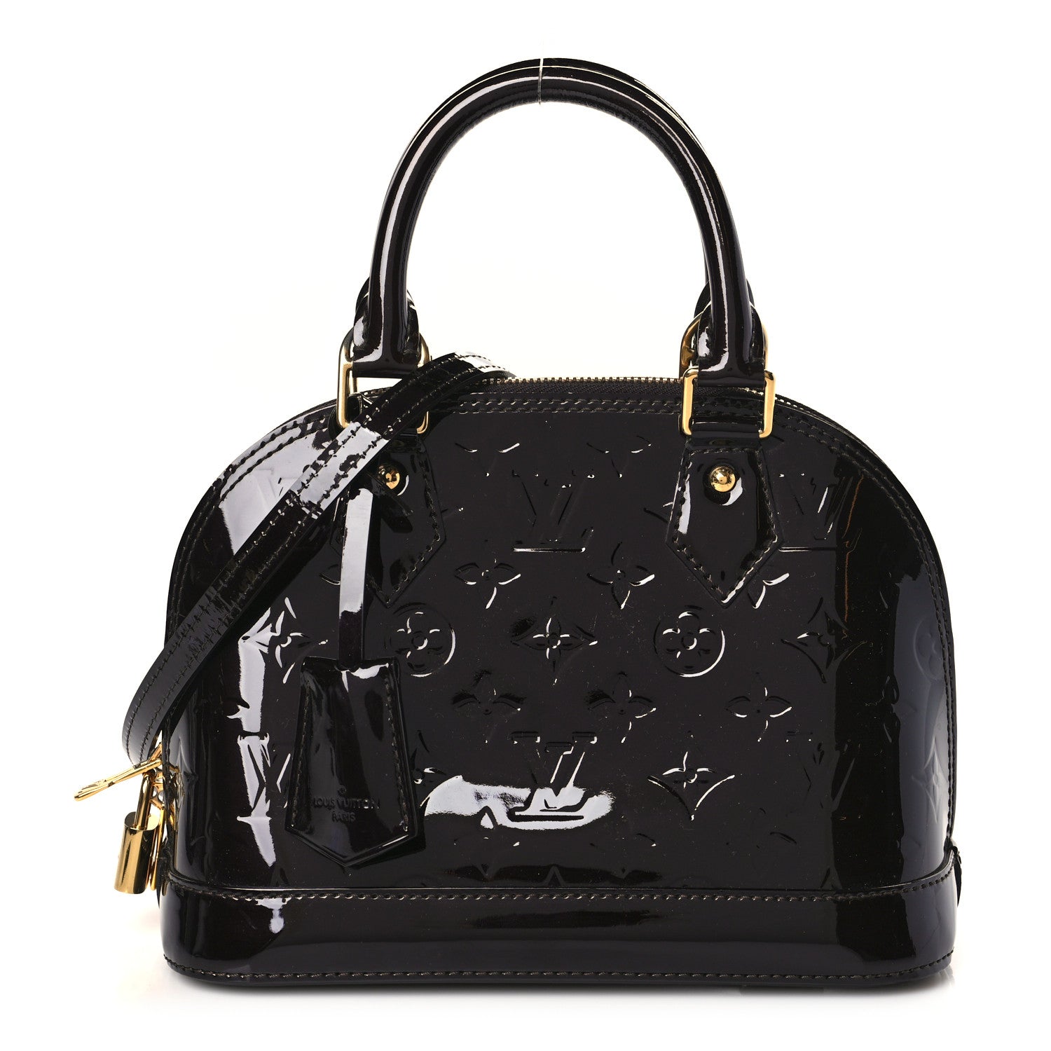 Louis Vuitton Vernis Alma BB Amarante 1 of 8