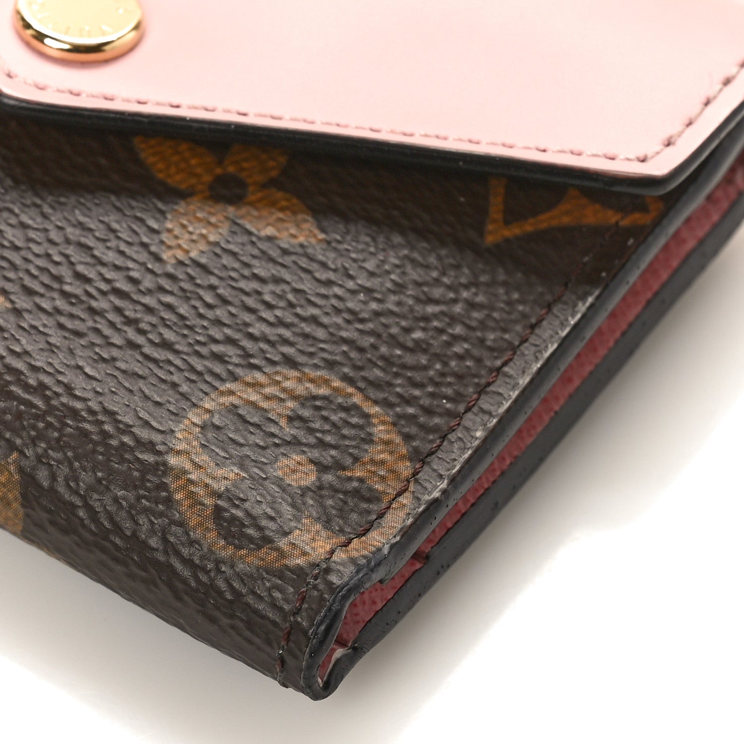 Louis Vuitton LOUIS VUITTON Monogram Zoe Wallet Rose Ballerine 8 of 8
