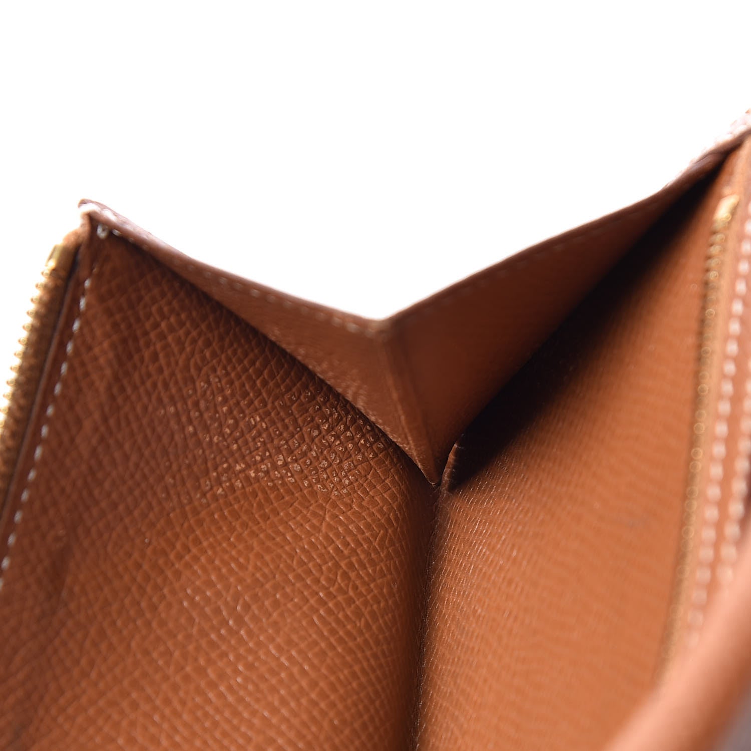 Hermes Courchevel Bearn Wallet Gold 8 of 8