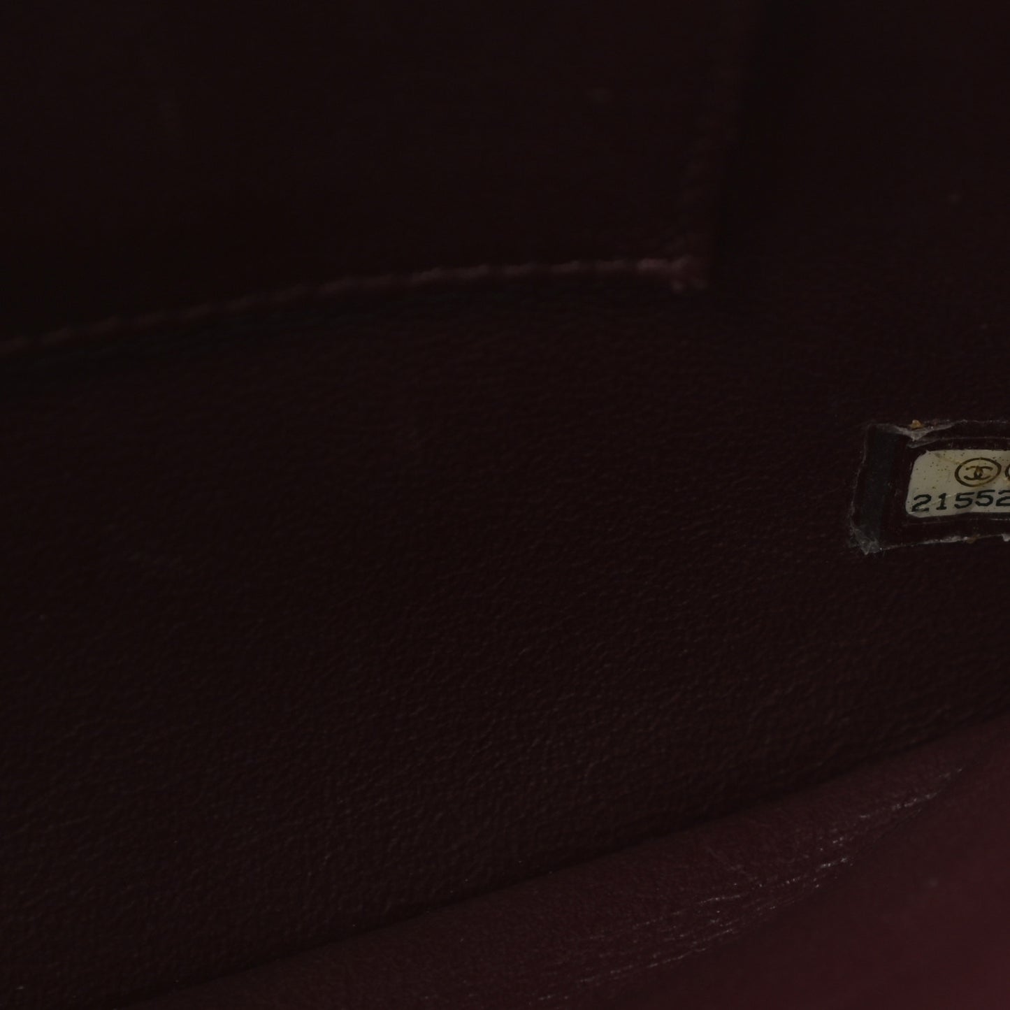 Lambskin Quilted Large Trendy CC Dual Handle Flap Bag Burgundy