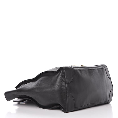Celine Smooth Calfskin Mini Envelope Luggage Black 4 of 16