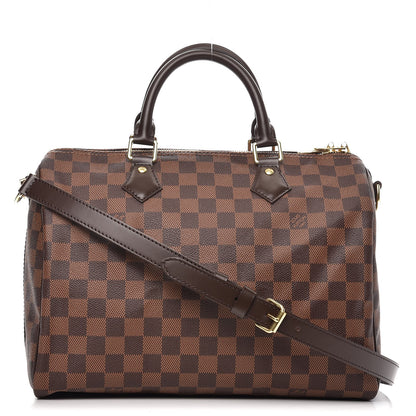 Louis Vuitton Damier Ebene Speedy Bandouliere 30 1 of 8