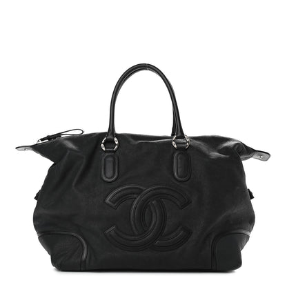 Chanel Washed Calfskin Tote Black 1 of 18
