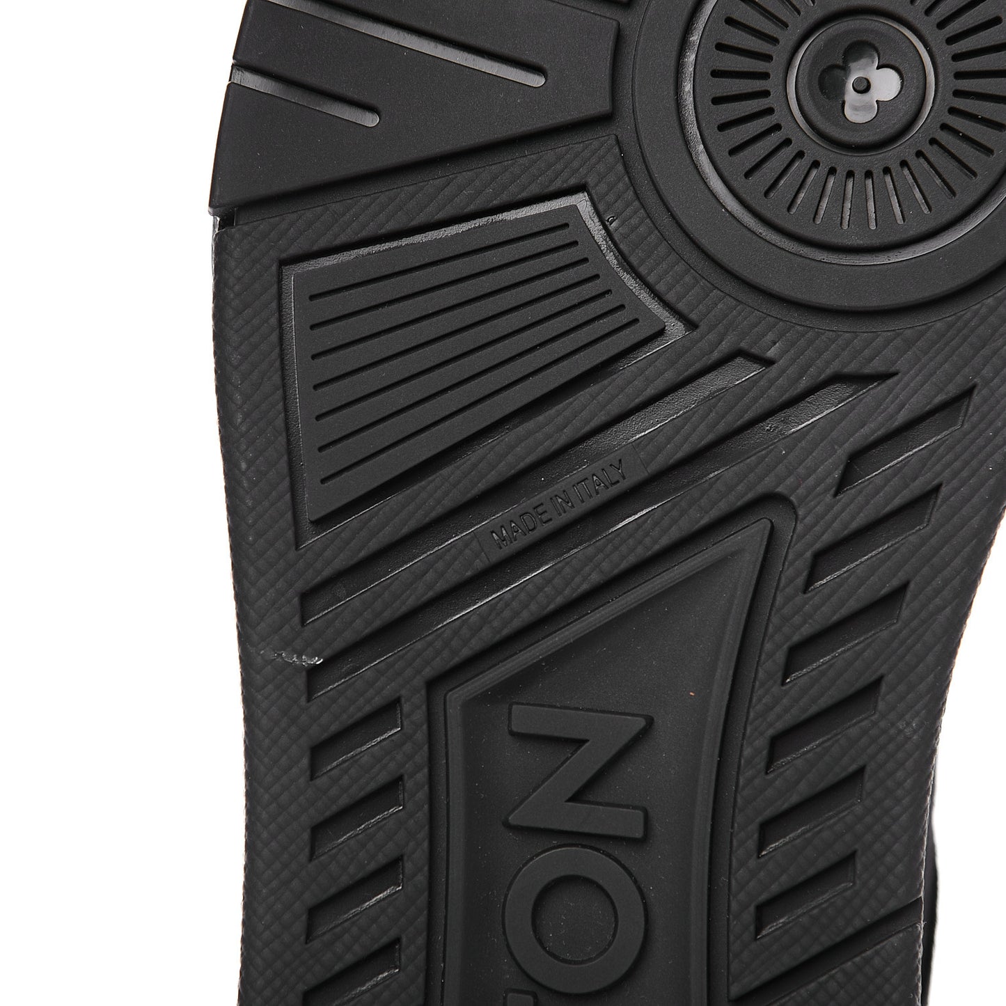 Suede Uniform Sneakers 9.5 Black