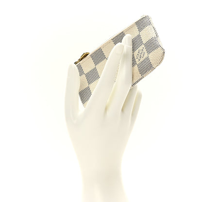Louis Vuitton Damier Azur Key Pouch 2 of 7
