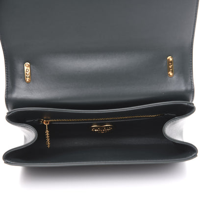 Dolce & Gabbana Calfskin Medium Devotion Crossbody Bag Green 5 of 9