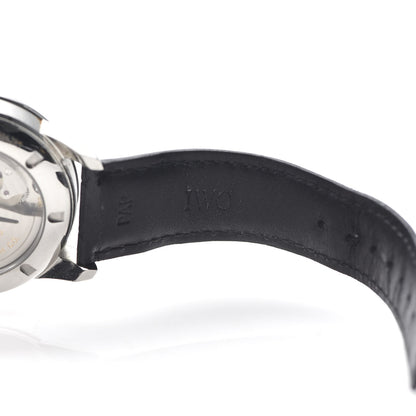 IWC Stainless Steel Alligator 42.5mm Ingenieur 1955 Automatic Watch Black IW323301 6 of 7
