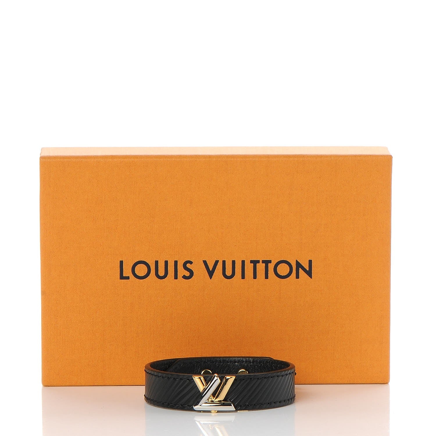 Louis Vuitton Epi Twist It Bracelet 17 Black 7 of 7