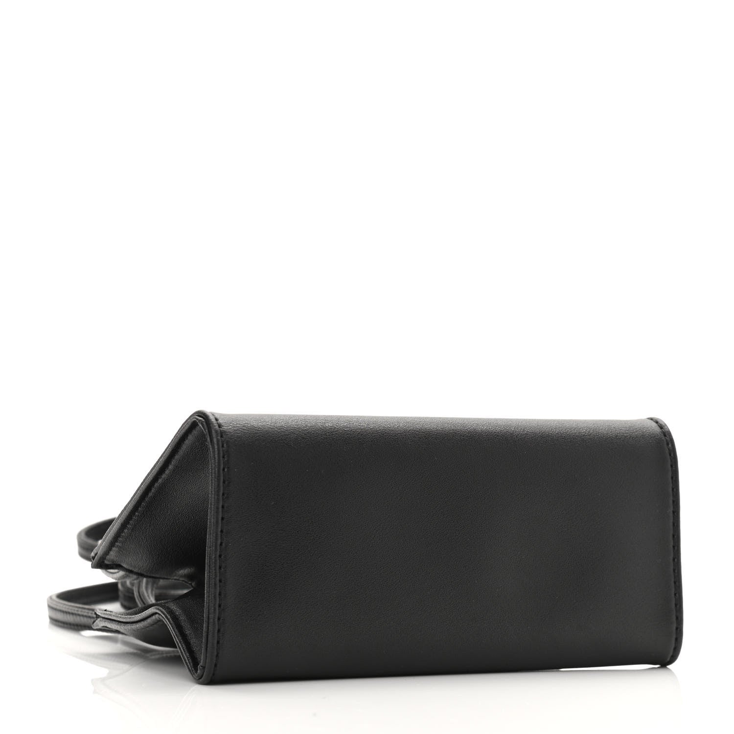 Telfar Vegan Leather Small Shopping Bag Black 4 of 10