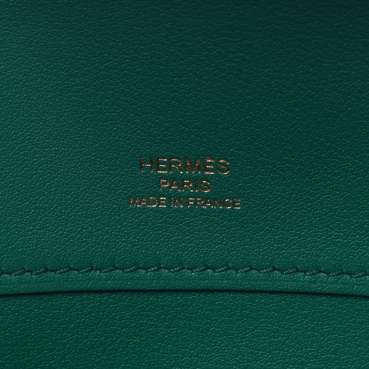 Hermes Swift Kelly Cut Clutch Pochette Vert Vertigo 6 of 8