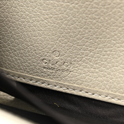 Gucci Calfskin Logo Zip Around Wallet White 6 of 9