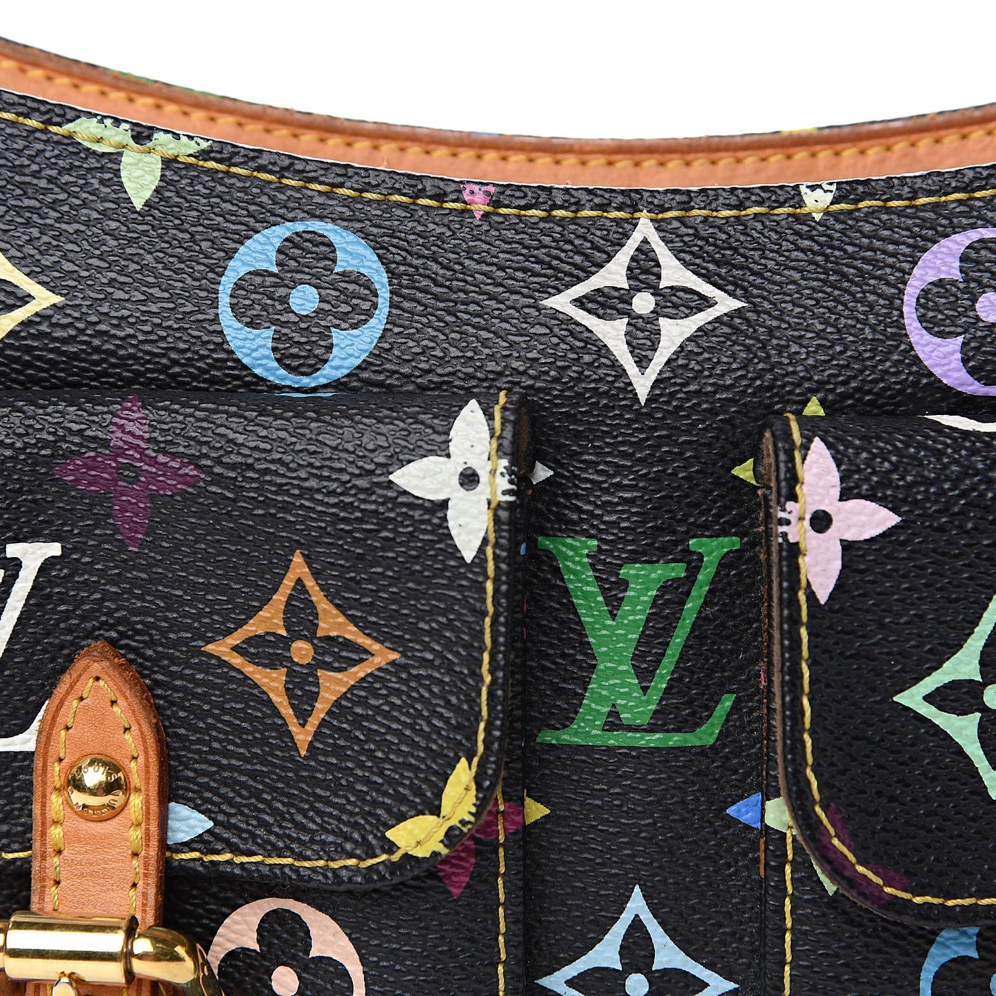 Monogram Multicolor Lodge PM Black