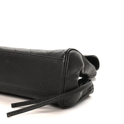 Chanel Grained Calfskin Stitched Urban Essentials Small Shopping Bag Black 11 of 11