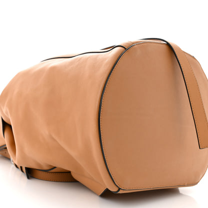 Loewe Calfskin Belt Backpack Tan 9 of 12