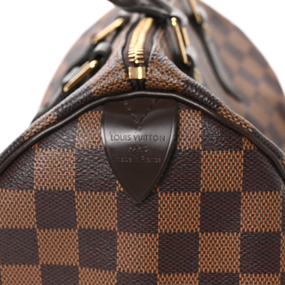 Louis Vuitton Damier Ebene Speedy 30 7 of 11