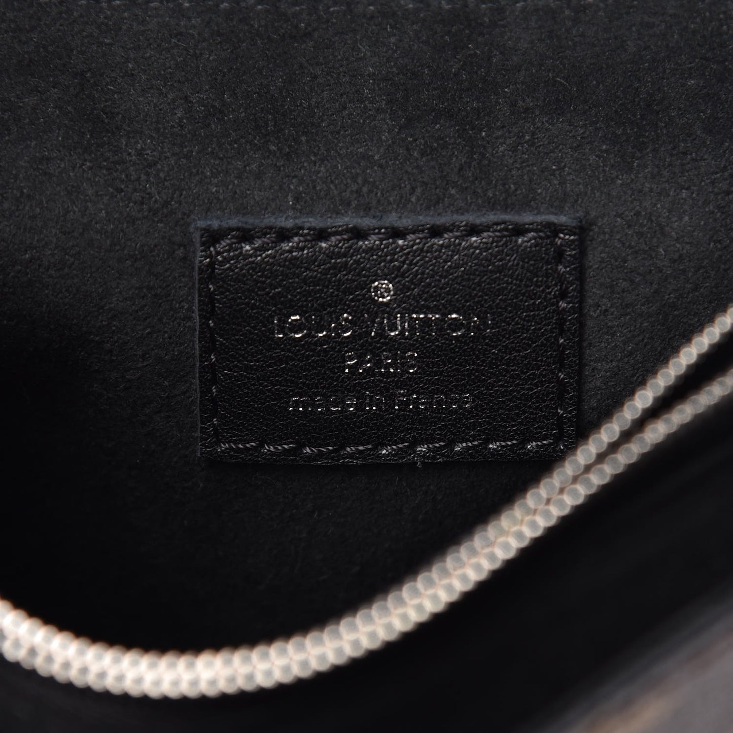 Monogram Kabuki Pochette Black