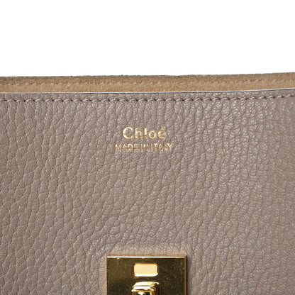 Chloe Grained Lambskin Mini Drew Shoulder Bag Motty Grey 6 of 7