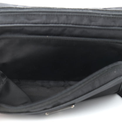 Prada Tessuto Nylon Saffiano Belt Bag Black 7 of 9